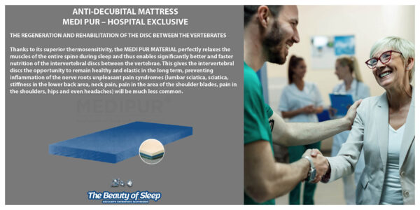 ANTI-DECUBITAL MATTRESS MEDI PUR - HOSPITAL CRYSTAL THERAPY EXCLUSIVE - Image 9